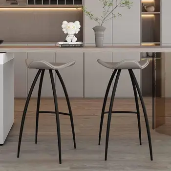 עיצוב יוקרתי מינימליסטי גבוה במשרד בר כיסא האוכל, בית קפה מודרני מתכת סלון כיסא המחשב גיימר Cadeira בר רהיטים XY50BC